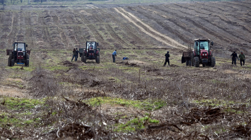 Приходская пашня осталась за храмом